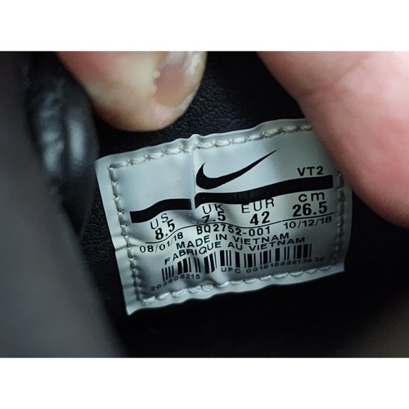 Nike Air Skylon II Fear of God Black Sail Fossil Sneakers BQ2752-001 Mens Sz 8.5 main image 13